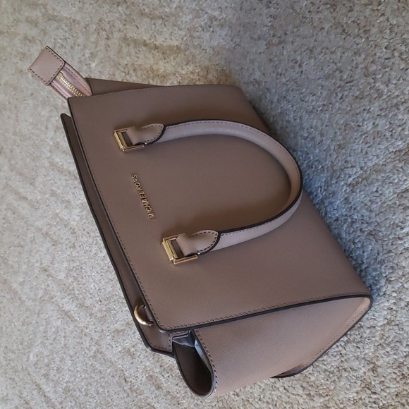 New Michael Kors Leather Satchel - Picture 2 of 9